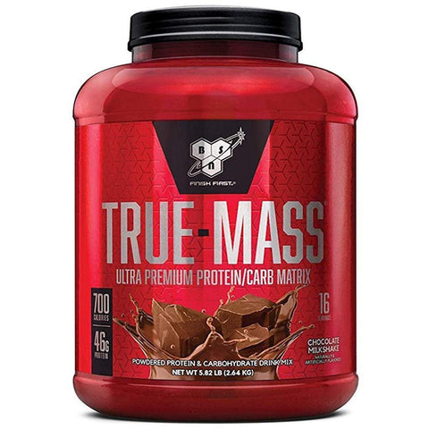 BSN True-Mass-16 servings (5.82 lbs)-Chocolate Milkshake-N101 Nutrition