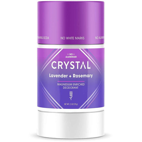 Crystal Magnesium Enriched Deodorant-2.5 oz (70 g)-Lavender + Rosemary-N101 Nutrition