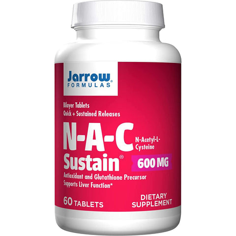 Jarrow Formulas N-A-C Sustain 600 mg
