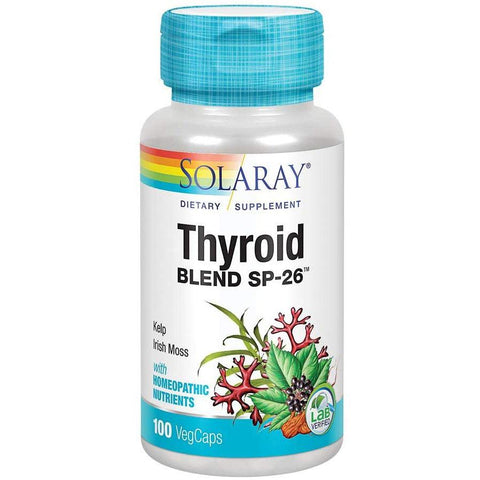Solaray Thyroid Blend SP-26-100 VegCaps-N101 Nutrition