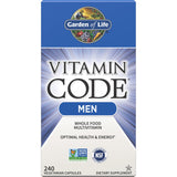 Garden of Life Vitamin Code Men-240 vcaps-N101 Nutrition