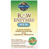 Garden of Life RAW Enzymes Men-90 vegetarian capsules-N101 Nutrition