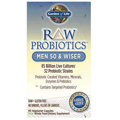 Garden of Life RAW Probiotics Men 50 & Wiser-N101 Nutrition