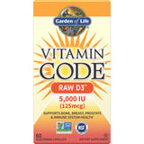 Garden of Life Vitamin Code Raw D3 5,000 IU-N101 Nutrition
