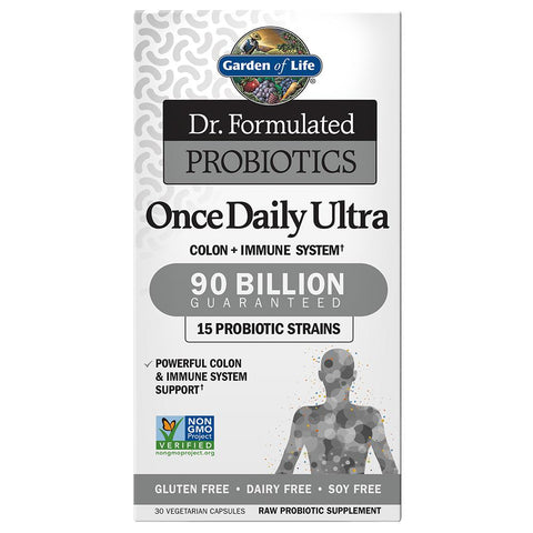 Garden of Life Dr. Formulated Probiotics Once Daily Ultra 90 Billion-N101 Nutrition
