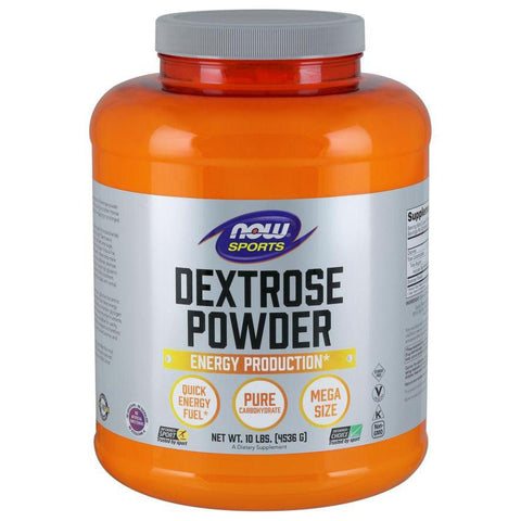 NOW Sports Dextrose Powder-10 lbs-N101 Nutrition