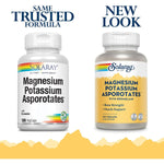 Solaray Magnesium Asporotates-120 VegCaps-N101 Nutrition