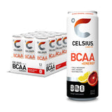 Celsius BCAA +Energy-Blood Orange Lemonade-Case (12 cans)-N101 Nutrition