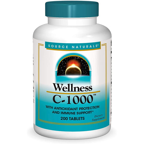 Source Naturals Wellness C-1000-200 tablets-N101 Nutrition