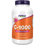 NOW Vitamin C-1000 Veg Capsules-250 veg capsules-N101 Nutrition