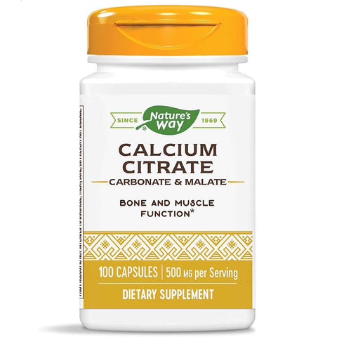 Nature's Way Calcium Citrate-100 capsules-N101 Nutrition