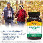 Country Life L-Glutamine Caps 500 mg-N101 Nutrition