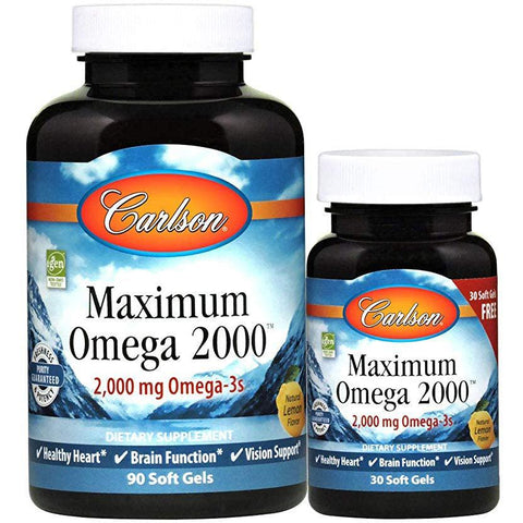 Carlson Maximum Omega 2000-N101 Nutrition