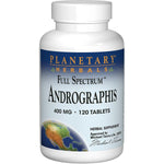 Planetary Herbals Andrographis (Full Spectrum) 400 mg-N101 Nutrition