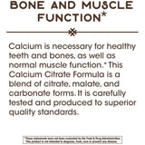 Nature's Way Calcium Citrate-N101 Nutrition