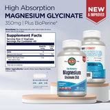 KAL High Absorption Magnesium Glycinate 350-N101 Nutrition