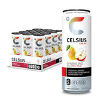 Celsius Energy Drink-Case (12 cans)-Sparkling Fuji Apple Pear-N101 Nutrition