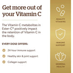 Solgar Ester-C Plus 500 mg Vitamin C with Citrus Bioflavonoids-N101 Nutrition