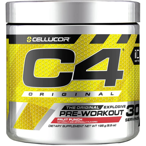 Cellucor C4 Original Pre-Workout-30 servings-Fruit Punch-N101 Nutrition