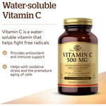 Solgar Vitamin C 500 mg-N101 Nutrition