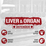 Rich Piana 5% Nutrition Liver & Organ Defender-270 capsules-N101 Nutrition