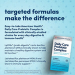 American Health Daily Care Probiotic Complex-N101 Nutrition