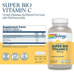 Solaray Super Bio Vitamin C 1000 mg (Timed Release)-N101 Nutrition