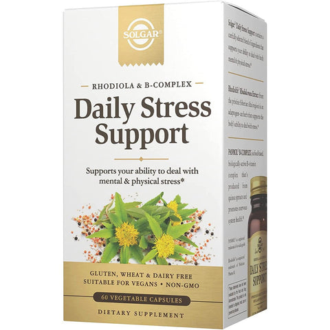 Solgar Daily Stress Support-60 vegetable capsules-N101 Nutrition