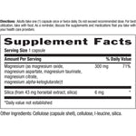 Country Life Target-Mins Magnesium Caps with Silica 300 mg-N101 Nutrition