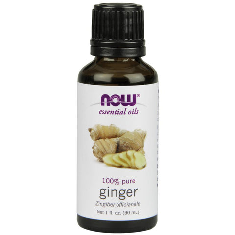 NOW Essential Oils Ginger Oil-1 fl oz (30 mL)-N101 Nutrition