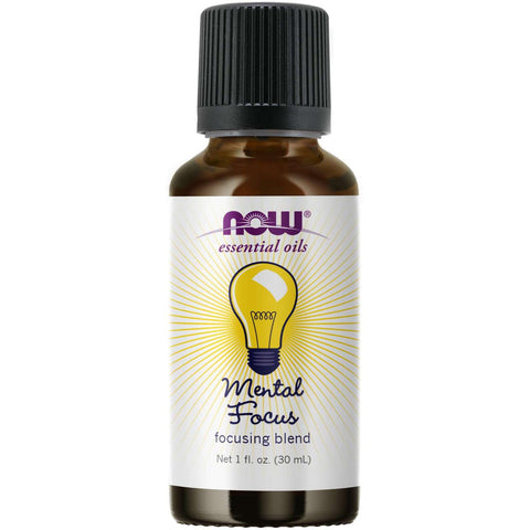 NOW Essential Oils Mental Focus Oil Blend-N101 Nutrition