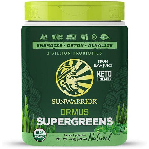 Sunwarrior Ormus Super Greens-45 servings (225 g)-Natural-N101 Nutrition
