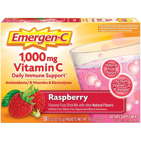 Emergen-C - Raspberry-N101 Nutrition