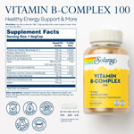 Solaray Vitamin B-Complex 100-N101 Nutrition