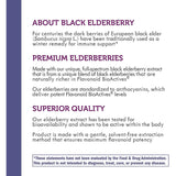 Nature's Way Sambucus Black Elderberry Original Syrup-N101 Nutrition