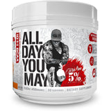 Rich Piana 5% Nutrition All Day You May 10:1:1 BCAA-Push Pop-30 servings-N101 Nutrition