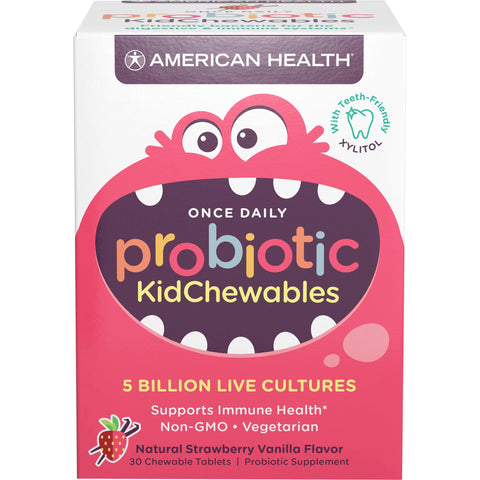 American Health Probiotic KidChewables-N101 Nutrition
