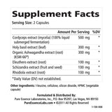 Pure Essence AdrenalStability-60 vegi-caps-N101 Nutrition