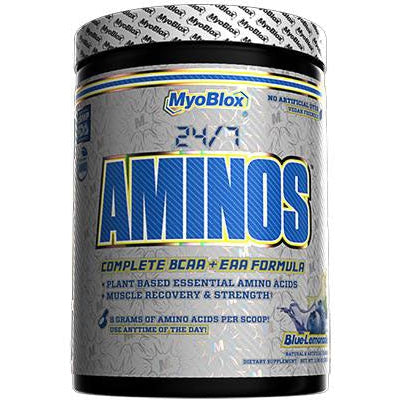 Myoblox 24/7 AMINOS-Blue Lemonade-30 servings-N101 Nutrition