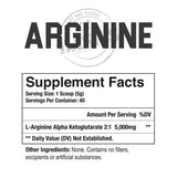 Axe & Sledge Arginine-40 servings-N101 Nutrition