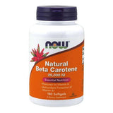 NOW Natural Beta Carotene 25,000 IU-N101 Nutrition