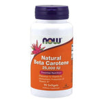 NOW Natural Beta Carotene 25,000 IU-N101 Nutrition