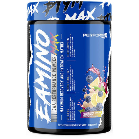 Performax Labs EAminoMax-30 servings-Blueberry Ginger Lemonade-N101 Nutrition