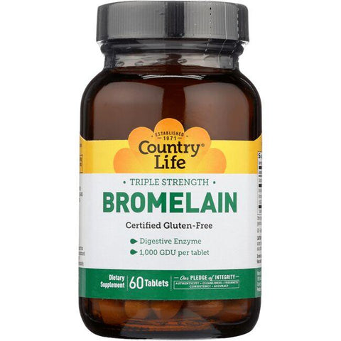Country Life Bromelain 60 mg-N101 Nutrition