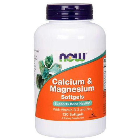 NOW Cal-Mag Softgels-N101 Nutrition