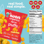 IWON Organics Protein Puffs-N101 Nutrition