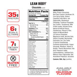 Labrada Lean Body Meal Replacement Protein Shake-N101 Nutrition