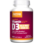 Jarrow Formulas Vitamin D3 - 2500 IU (62.5 mcg)-N101 Nutrition