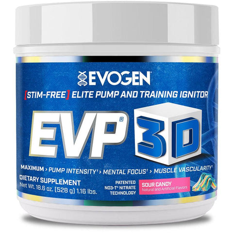Evogen EVP-3D-Sour Candy-40 servings-N101 Nutrition