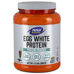 NOW Sports Egg White Protein-1.5 lbs (680 g)-Creamy Chocolate-N101 Nutrition